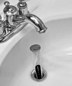 Plumb Works® Chrome No Clog Pop-Up Bathroom Sink Drain Stopper -Plumb Works Sales Store 0208 d