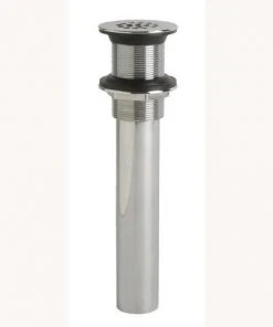 Plumb Works® Brushed Nickel Bathroom Sink Drain Grid Strainer