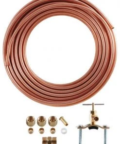 Plumb Works® 25' Copper Tubing Ice Maker Kit