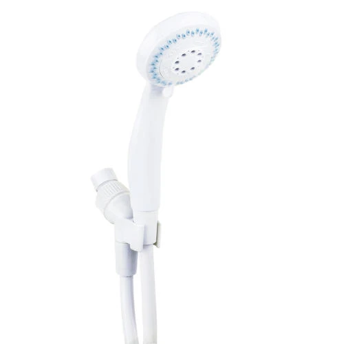 Plumb Works® 3-Spray White Handheld Showerhead 3 Plumb Works® 3-Spray White Handheld Showerhead