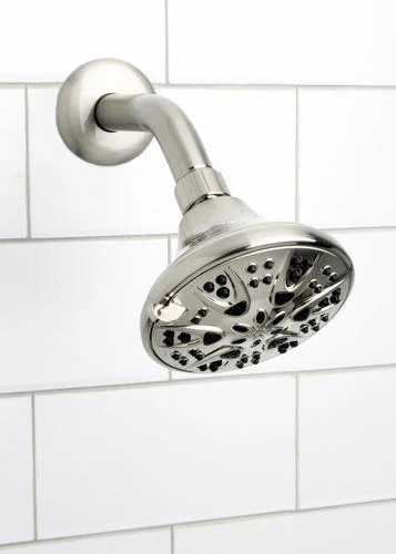 Plumb Works® 5-Spray Brushed Nickel Fixed Mount Showerhead Plumb Works® 5-Spray Brushed Nickel Fixed Mount Showerhead -Plumb Works Sales Store 520PW5342BBN LS