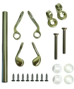 Plumb Works® Satin Nickel Replacement Toilet Seat Hinge