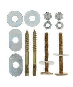 Plumb Works® Brass Toilet Flange Bolt & Screw Set