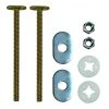 Plumb Works 5/16" X 3-1/2" Brass Toilet Flange Bolts 2 Plumb Works 5/16" X 3-1/2" Brass Toilet Flange Bolts -Plumb Works Sales Store 6641337