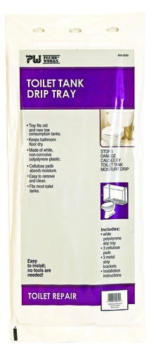 Plumb Works® Toilet Tank Drip Tray 4 Plumb Works® Toilet Tank Drip Tray - Image 2