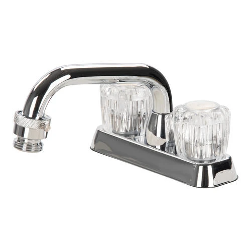 Plumb Works® Two Handle Chrome Laundry/Utility Sink Faucet 4 Plumb Works® Two Handle Chrome Laundry/Utility Sink Faucet - Image 2