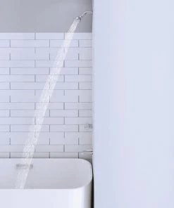 PlumbWorks Plumb Works® Bardwell™ Three-Handle 1-Spray Polished Chrome Bathtub Shower Faucet -Plumb Works Sales Store 6736002 IU RS