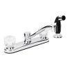 Plumb Works® Two-Handle Chrome Kitchen Faucet -Plumb Works Sales Store 6736811 011PW3402CP RA