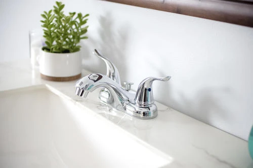 Plumb Works® Two-Handle 4" Centerset Chrome Bathroom Faucet Plumb Works® Two-Handle 4" Centerset Chrome Bathroom Faucet -Plumb Works Sales Store 6737093 011PW42112CP LS2