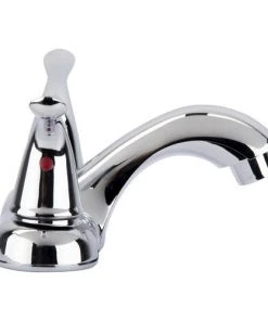 Plumb Works® Two-Handle 4" Centerset Chrome Bathroom Faucet 4 Plumb Works® Two-Handle 4" Centerset Chrome Bathroom Faucet -Plumb Works Sales Store 6737093 011PW42112CP S
