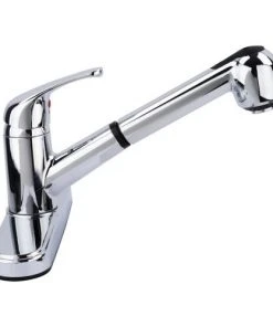 Plumb Works® One-Handle Pull-Out Chrome Kitchen Faucet 4 Plumb Works® One-Handle Pull-Out Chrome Kitchen Faucet -Plumb Works Sales Store 6739570 012PW10345CP S