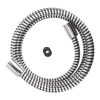 Plumb Works® 72" Chrome/Black PVC Replacement Shower Hose 2 Plumb Works® 72" Chrome/Black PVC Replacement Shower Hose -Plumb Works Sales Store 6781103 520PW2400C F