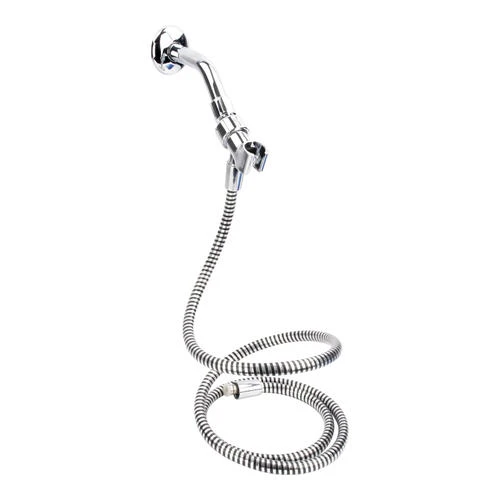 Plumb Works® 72" Chrome/Black PVC Replacement Shower Hose Plumb Works® 72" Chrome/Black PVC Replacement Shower Hose -Plumb Works Sales Store 6781103 520PW2400C F1