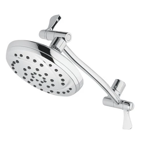 Plumb Works® 13" Chrome Rain Showerhead With Adjustable Arm 4 Plumb Works® 13" Chrome Rain Showerhead With Adjustable Arm - Image 2
