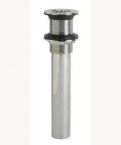 Plumb Works® Chrome Bathroom Sink Drain Grid Strainer