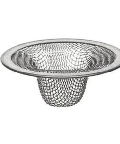 Plumb Works® Stainless Steel Bathroom Sink Drain Mesh Strainer