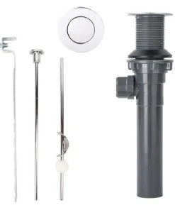Plumb Works® Chrome Pop-Up Bathroom Sink Drain