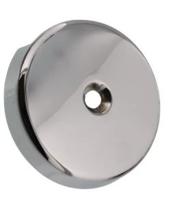 Plumb Works® One-Hole Chrome Bathtub Drain Overflow Face Plate