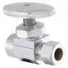Plumb Works® 1/2" Sweat X 3/8"OD Compression Straight Valve -Plumb Works Sales Store 682 4020