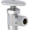Plumb Works® 1/2" Sweat X 3/8" OD Compression Angle Valve