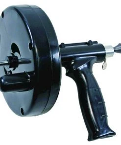 Plumb Works® 1/4" X 25' Drill Style Drum Drain Auger