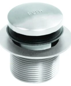 Plumb Works® Chrome Toe Touch Bathtub Drain