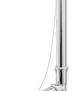 Plumb Works® Chrome Exposed Decorative Bathtub Drain